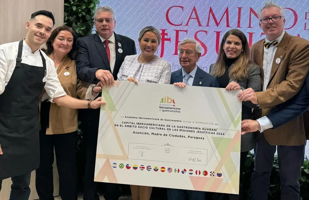 Paraguay recibe el reconocimiento internacional de la Capitalidad Gastronómica